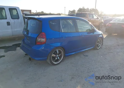 2007 Honda Fit Sport z USA, uszkodzony, nr VIN JHMGD38667S057460